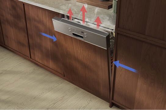 Напіввбудовані посудомийні машини