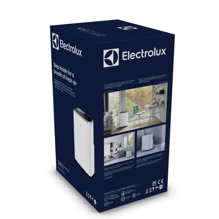 Electrolux - Портативний кондиціонер - EXP26U338HW