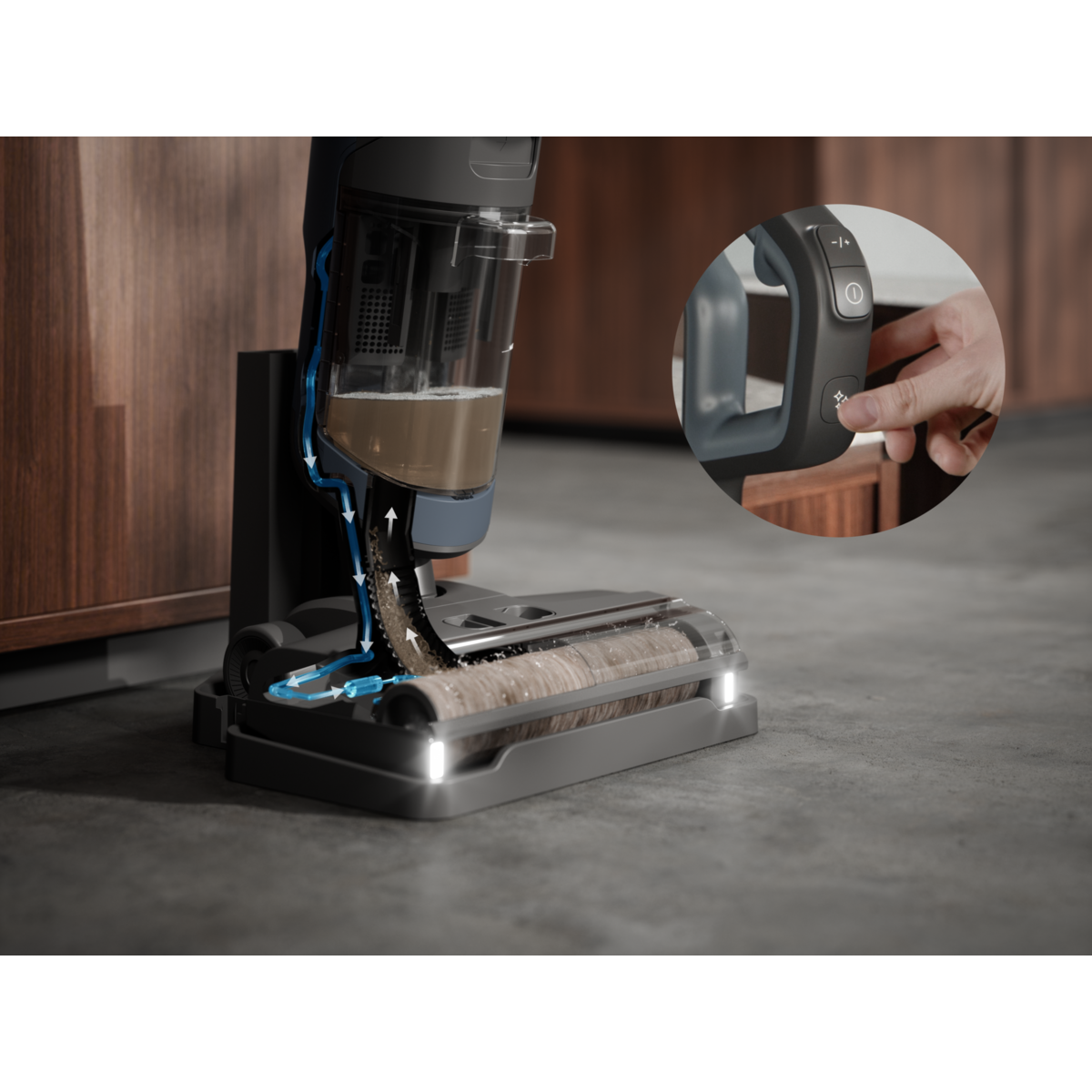 Electrolux - Аккумуляторные пылесосы для сухой & влажной уборки - EW81U3DB