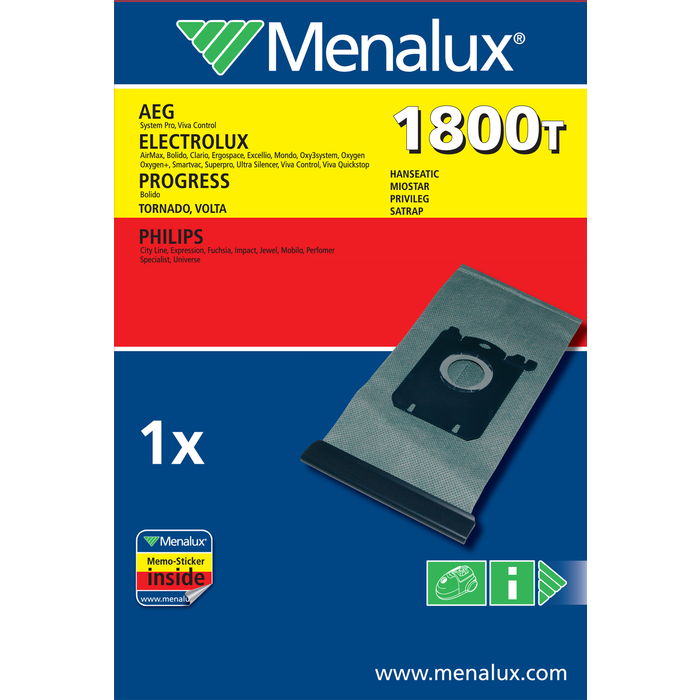 Menalux - Пылесборный мешок - 1800T