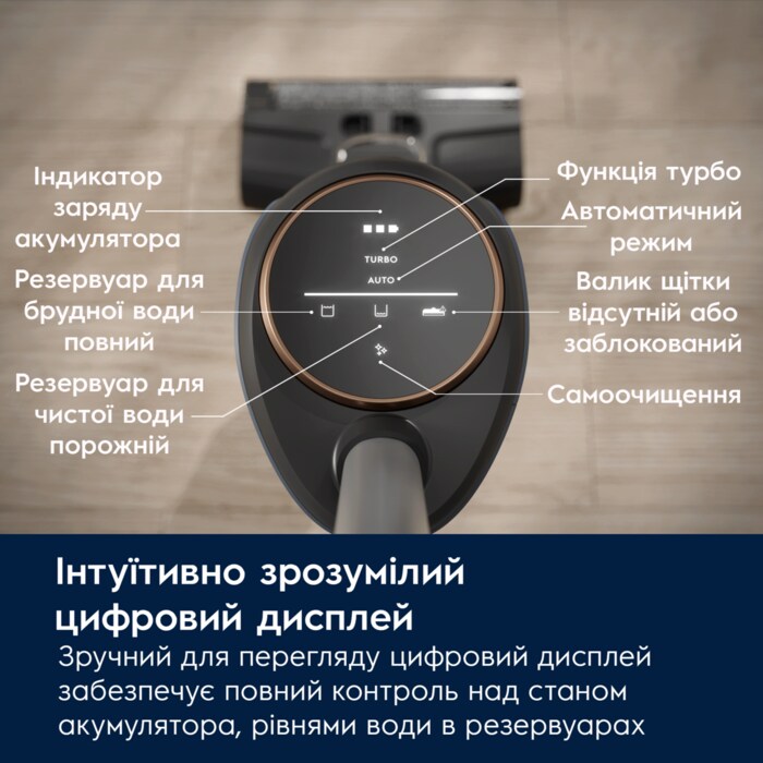 Electrolux - Акумуляторні пилососи для сухого & вологого прибирання - EW81U3DB