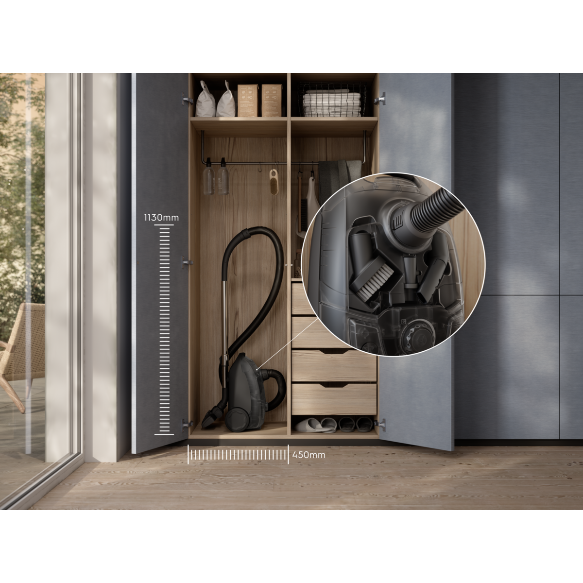 Electrolux - Мешковый пылесос - EB51C2DB