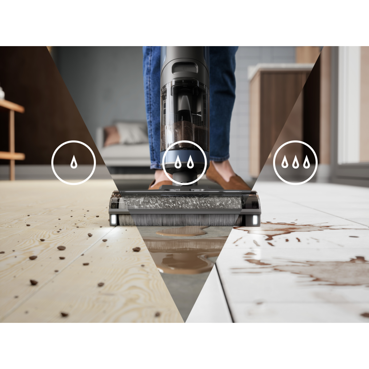 Electrolux - Аккумуляторные пылесосы для сухой & влажной уборки - EW81U3DB