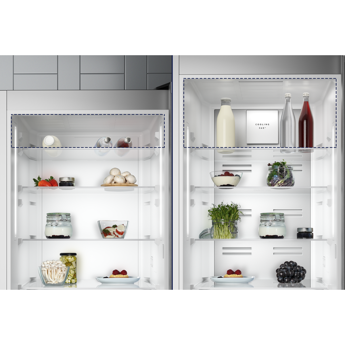 Electrolux - Встраиваемый холодильник с морозильной камерой - LNS9TD19S