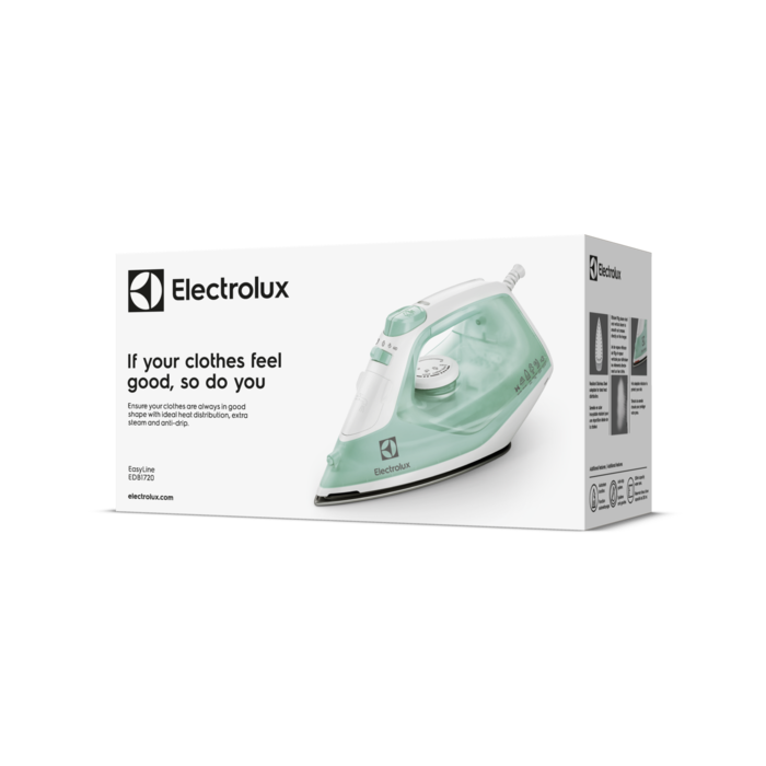 Electrolux - Праска з функцією пару - EDB1720