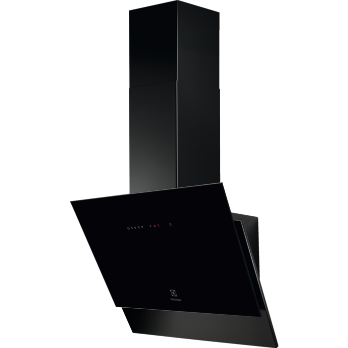 Electrolux - Black cooker hood - LFV616K