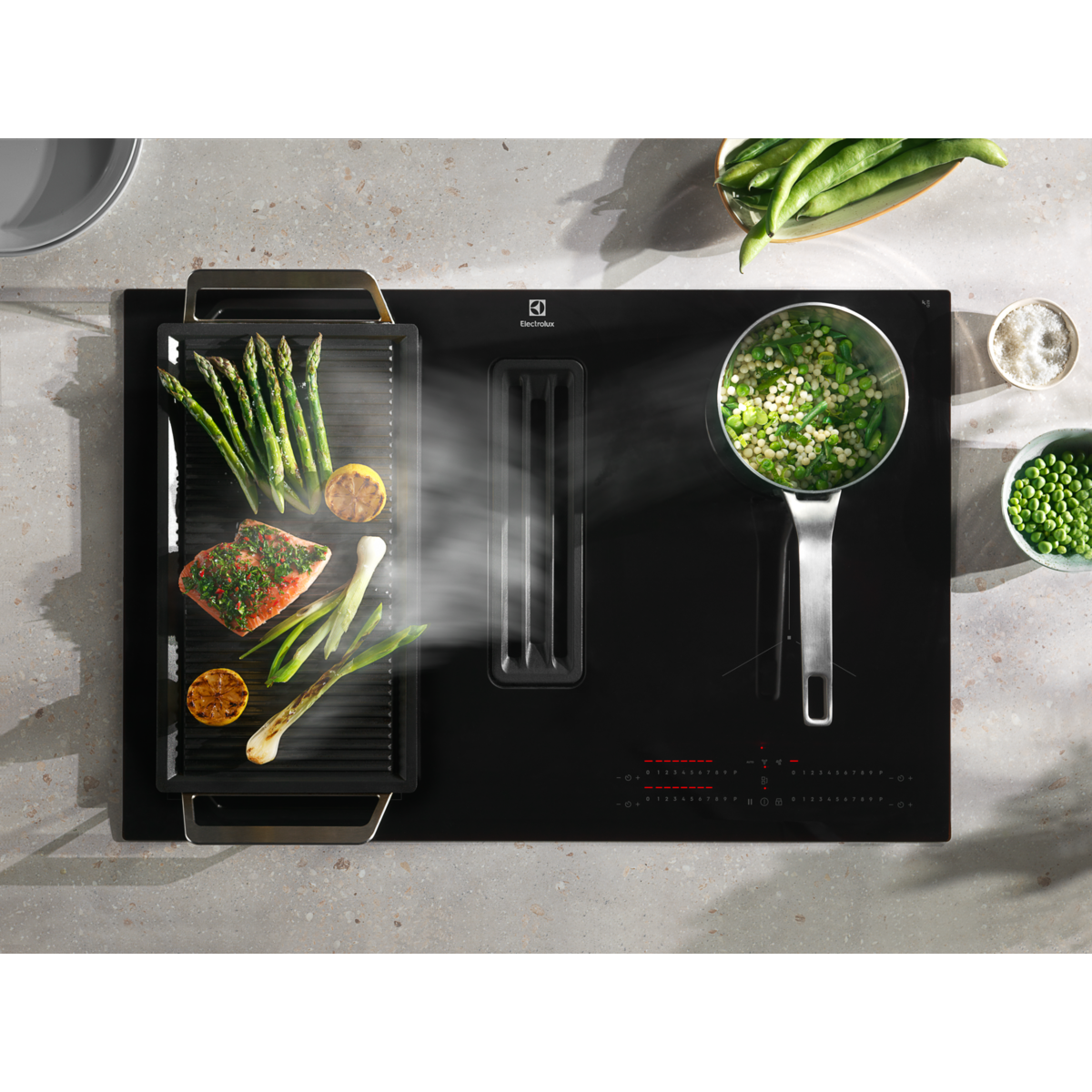 Electrolux - Набір витяжка і панель - KCC83443