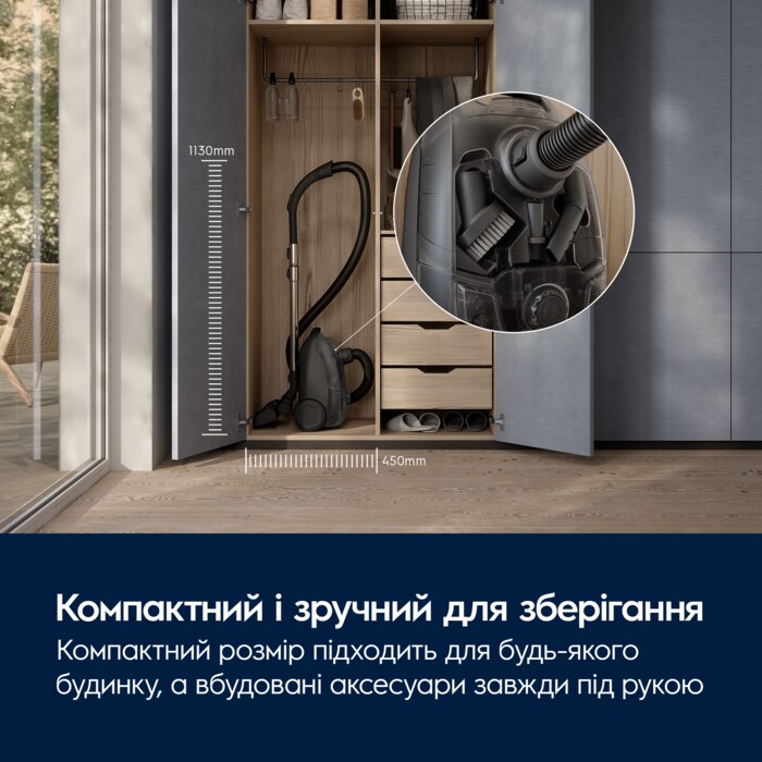 Electrolux - Мішковий пилосос - EB51A3WB