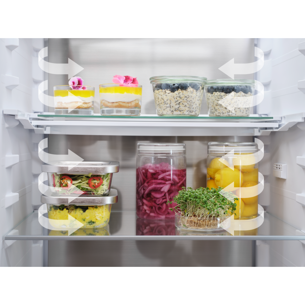 Electrolux - Отдельностоящий холодильник с морозильной камерой - RNT7ME34K1