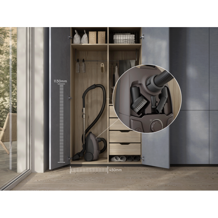 Electrolux - Мешковый пылесос - EB51A3WB