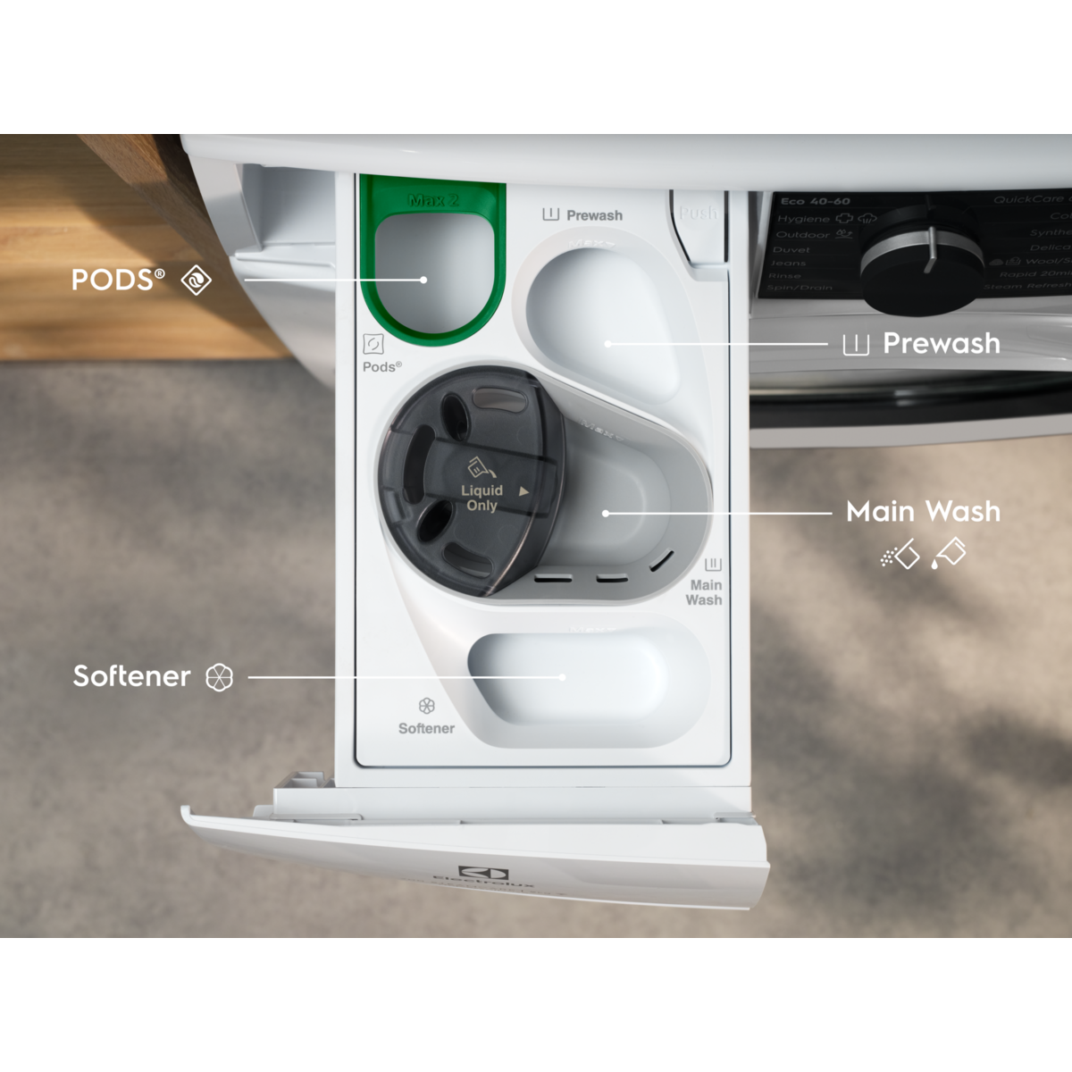 Electrolux - Отдельностоящая - EW8W7607QU