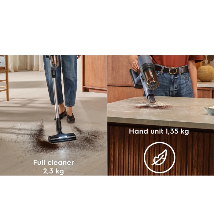 Ultra-light, powerful cordless cleaner – versatile enough for every room 
