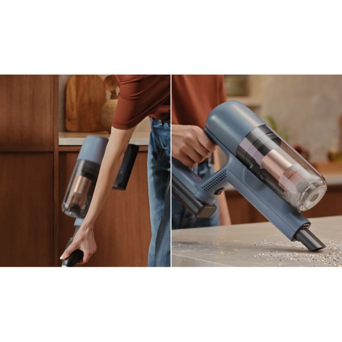 Quick release lets you switch from stick to hand unit in seconds 