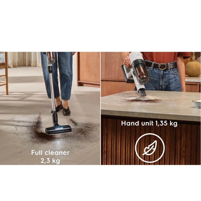Ultra-light, powerful cordless cleaner – versatile enough for every room 