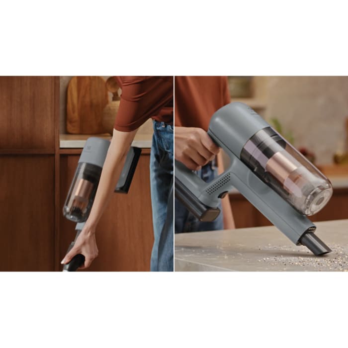 Quick release lets you switch from stick to hand unit in seconds 