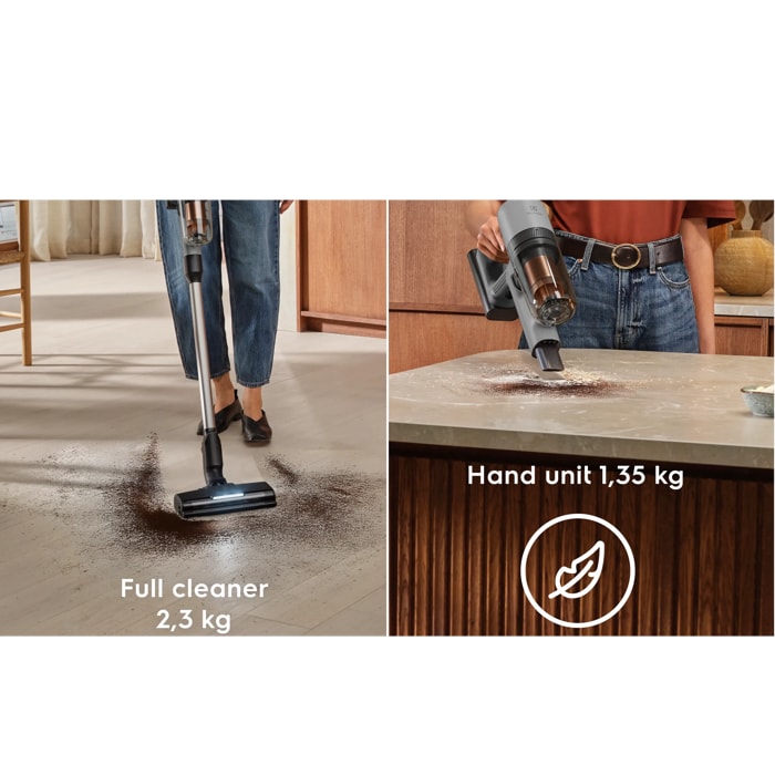 Ultra-light, powerful cordless cleaner – versatile enough for every room 