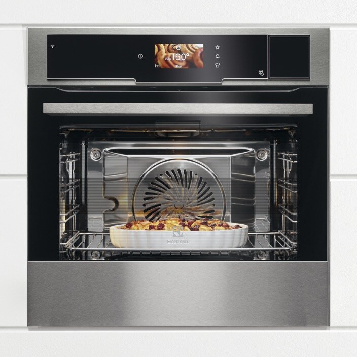 Страва, що готується методом «sous vide» в паровій духовій шафі Electrolux
