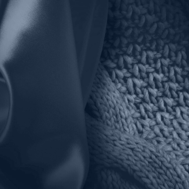 Dark blue delicate fabrics
