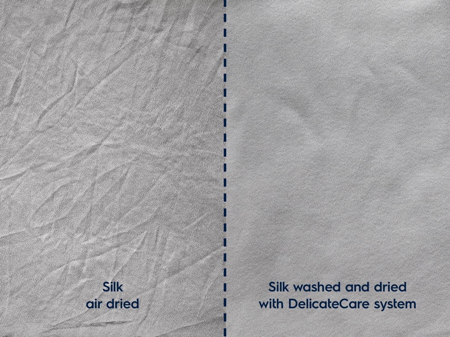 comparing silk fabric