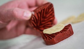 изготовление листьев для яблочного пирога