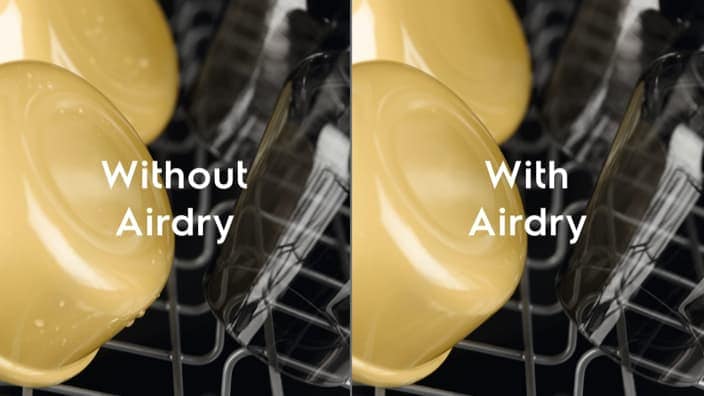 Посудомийна машина з технологією AirDry