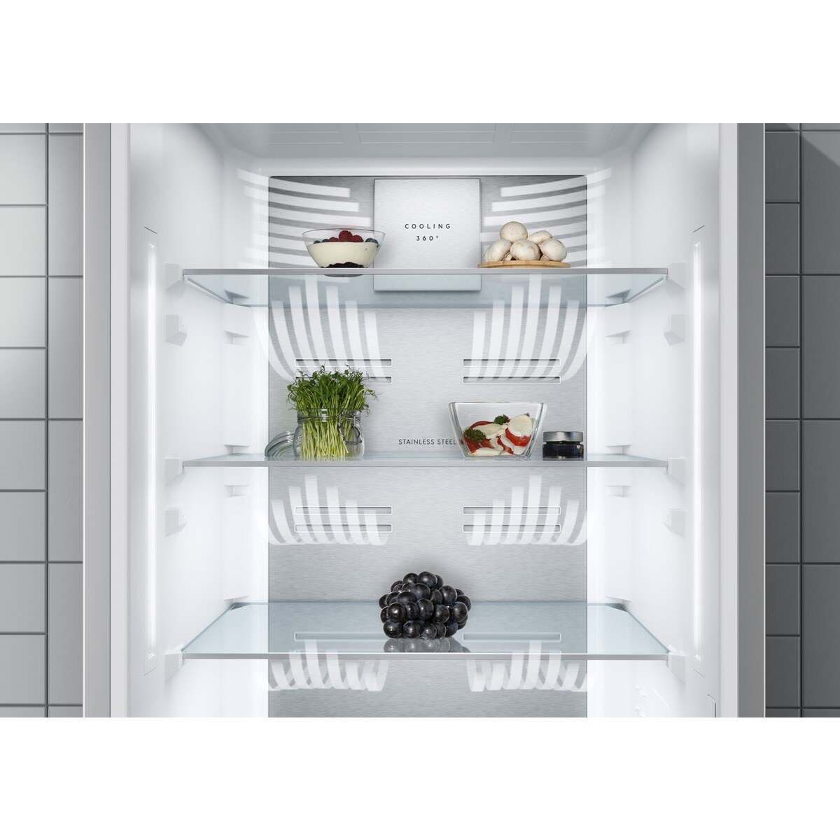 Electrolux - Отдельностоящий холодильник с морозильной камерой - RNT7ME34X2