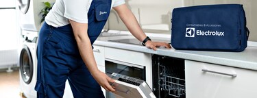technician in kitchen